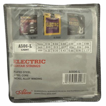 Juego de cuerdas Alice A506 para Guitarra Electrica 1