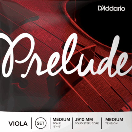 Juego de cuerdas Daddario J910 MM para Viola