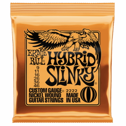 Juego de cuerdas Ernie Ball Hybrid Slinky para Guitarra Electrica
